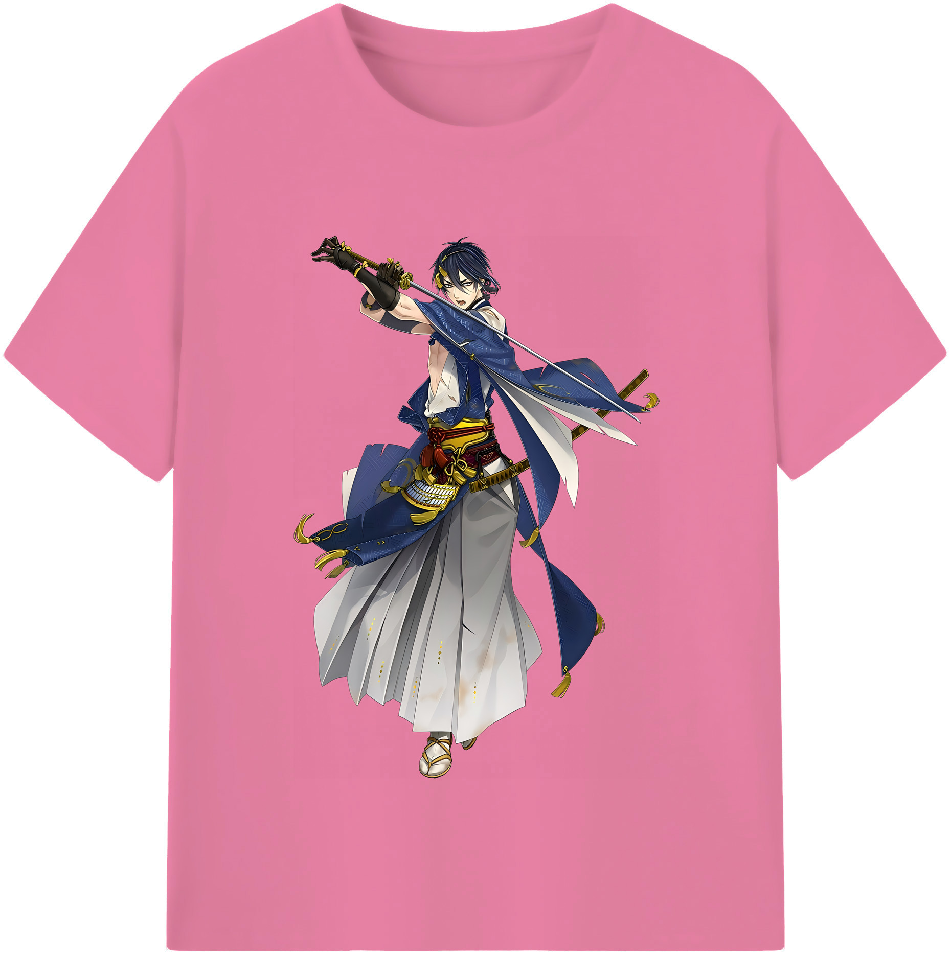 （画像用） 刀剣乱舞 Touken Ranbu 綿100％半袖Tシャツ（フロントプリント）